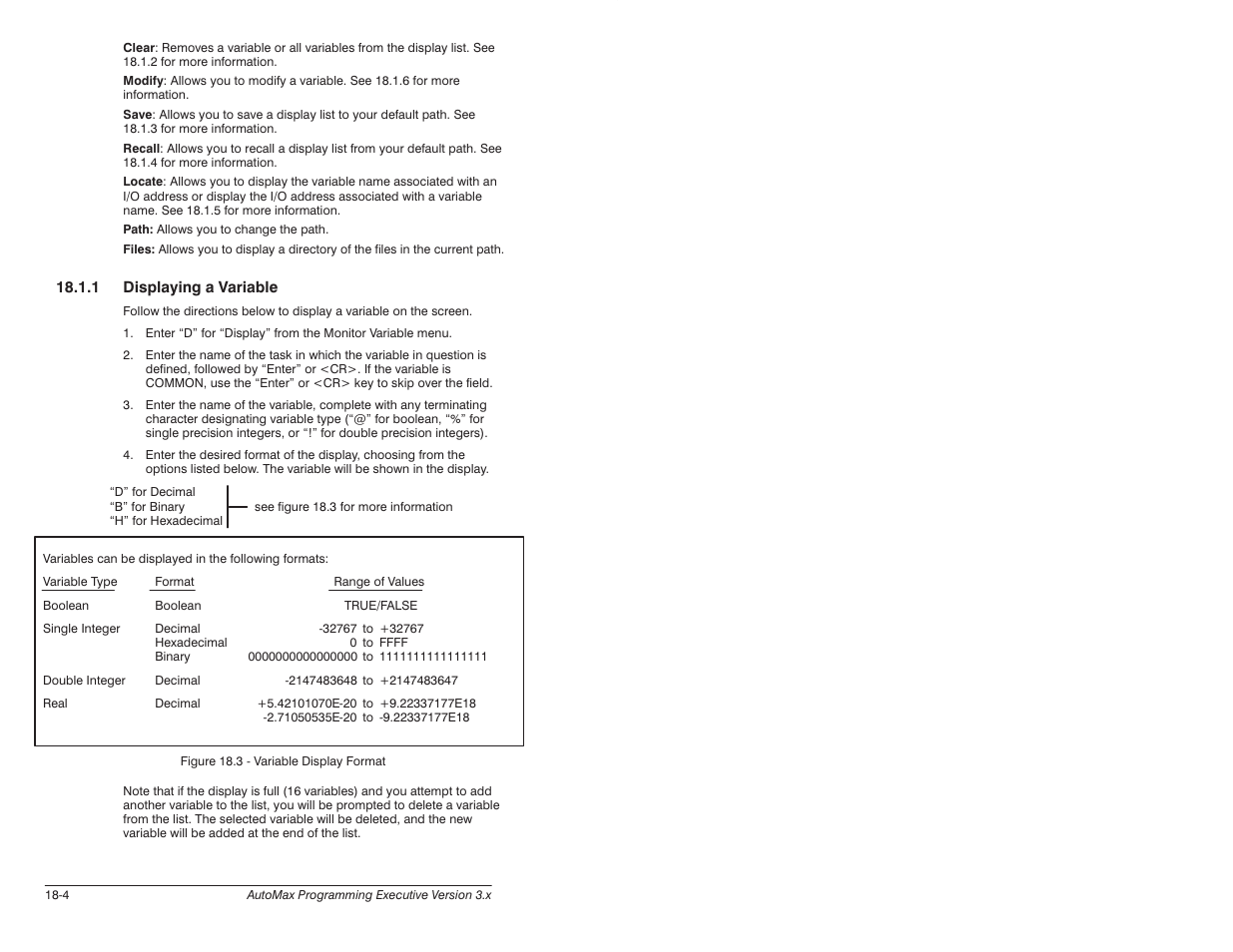 Rockwell Automation 57C620 AutoMax Programming Executive Version 3.8 User Manual | Page 192 / 298