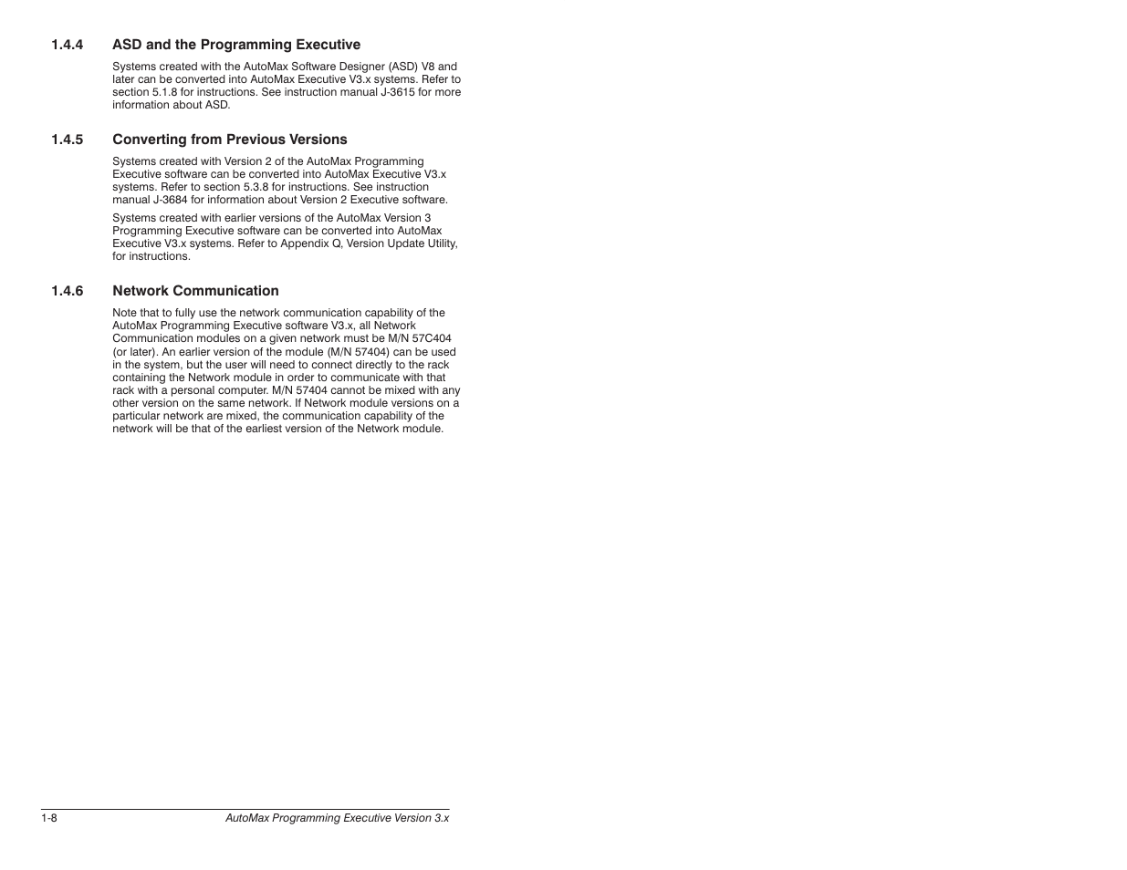 Rockwell Automation 57C620 AutoMax Programming Executive Version 3.8 User Manual | Page 22 / 298