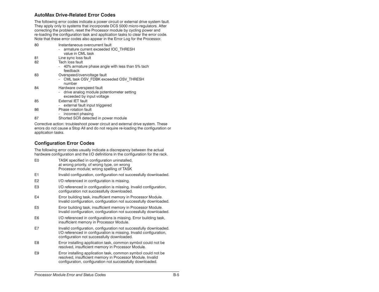 Rockwell Automation 57C620 AutoMax Programming Executive Version 3.8 User Manual | Page 235 / 298
