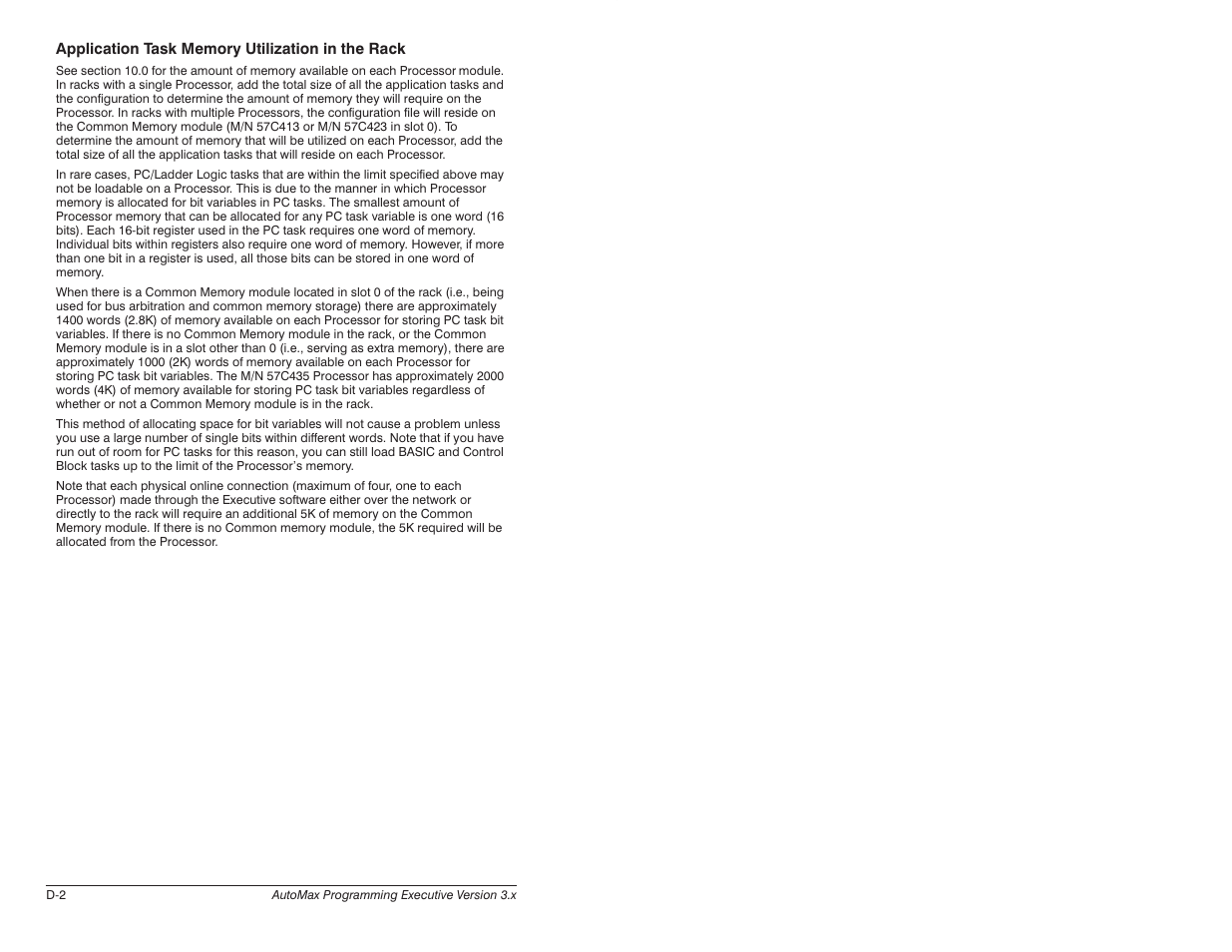 Rockwell Automation 57C620 AutoMax Programming Executive Version 3.8 User Manual | Page 242 / 298