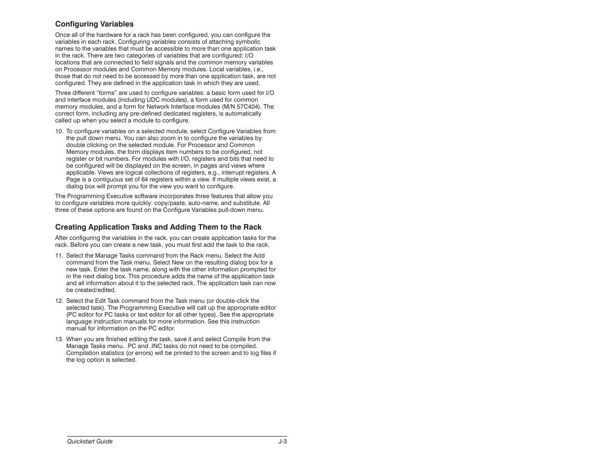 Rockwell Automation 57C620 AutoMax Programming Executive Version 3.8 User Manual | Page 259 / 298