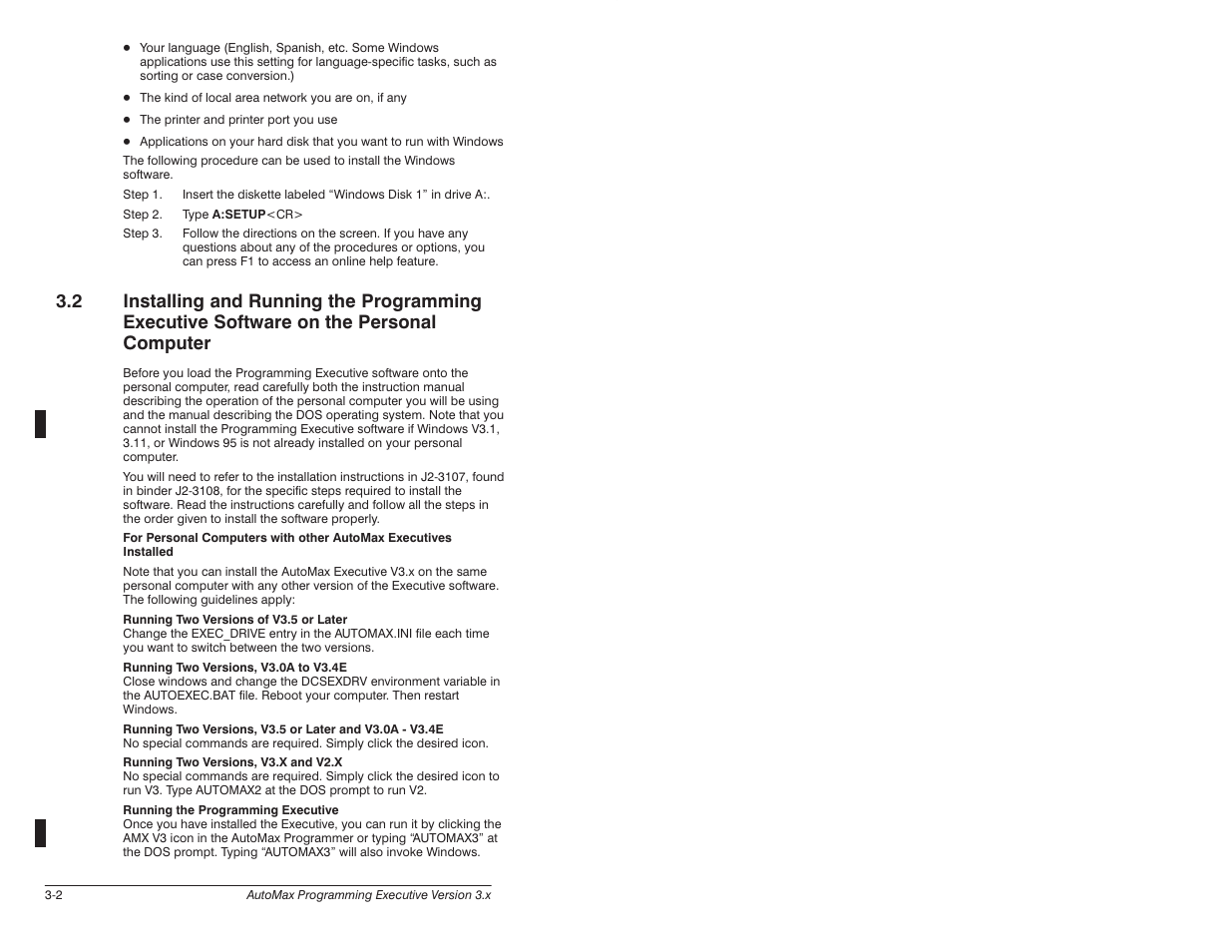 Rockwell Automation 57C620 AutoMax Programming Executive Version 3.8 User Manual | Page 30 / 298