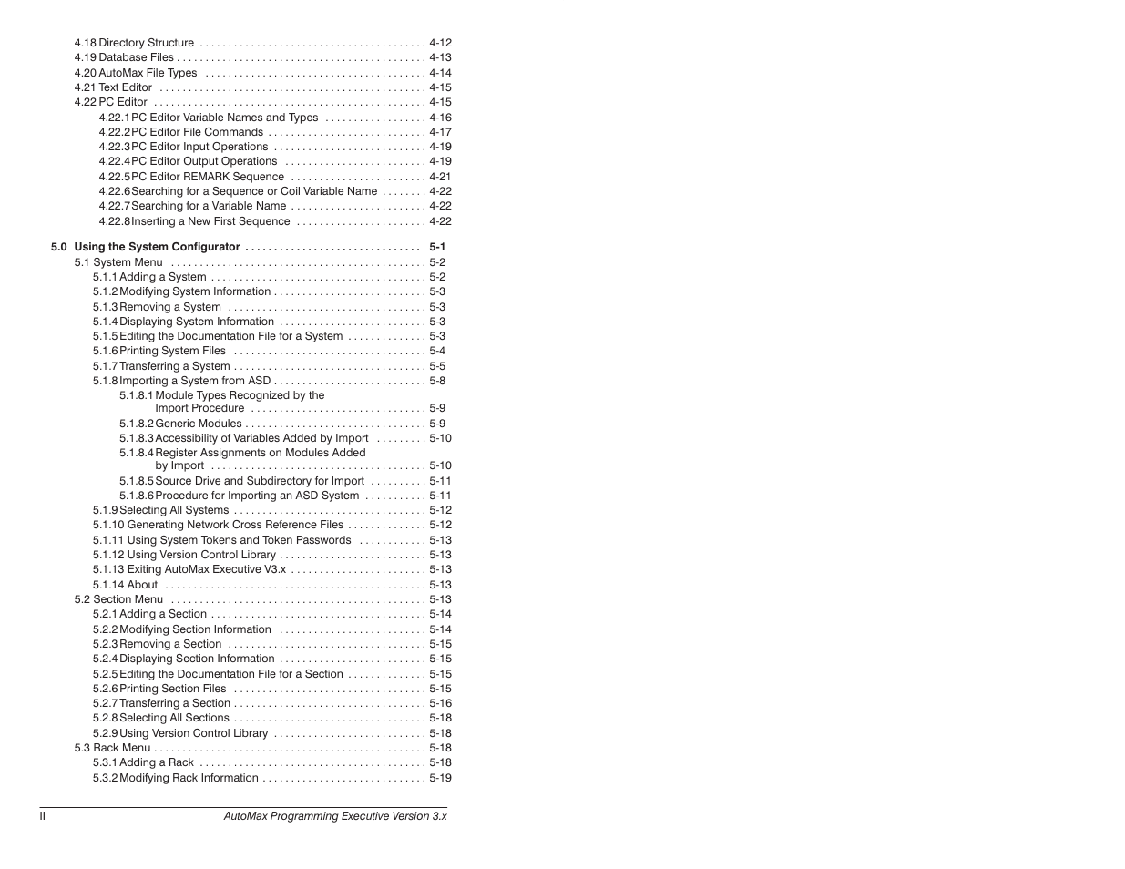 Rockwell Automation 57C620 AutoMax Programming Executive Version 3.8 User Manual | Page 4 / 298