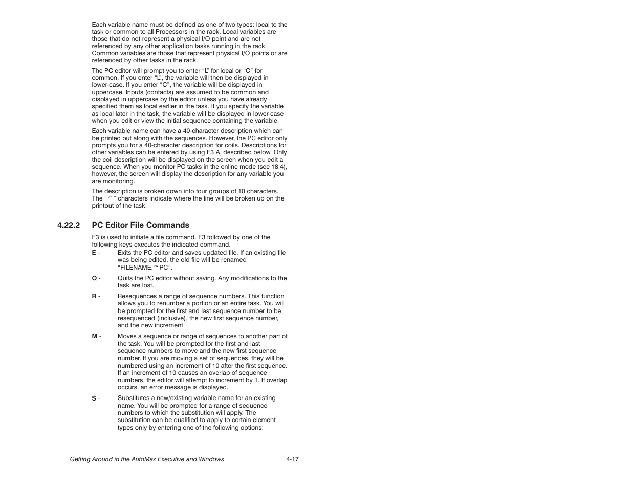 Rockwell Automation 57C620 AutoMax Programming Executive Version 3.8 User Manual | Page 51 / 298