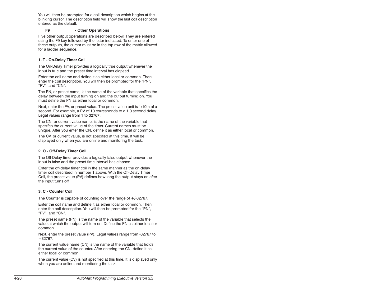 Rockwell Automation 57C620 AutoMax Programming Executive Version 3.8 User Manual | Page 54 / 298