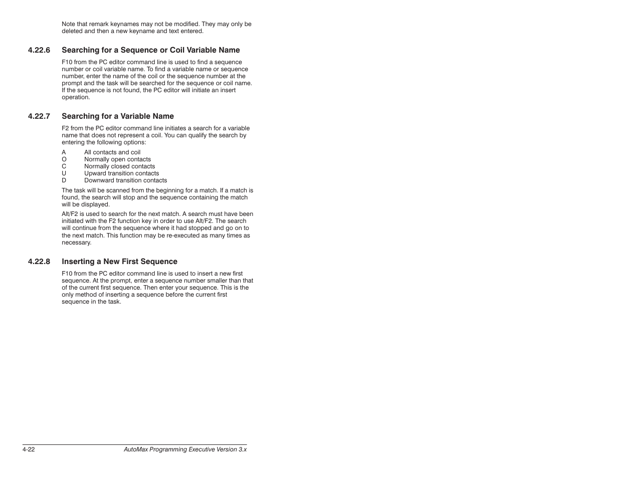 Rockwell Automation 57C620 AutoMax Programming Executive Version 3.8 User Manual | Page 56 / 298