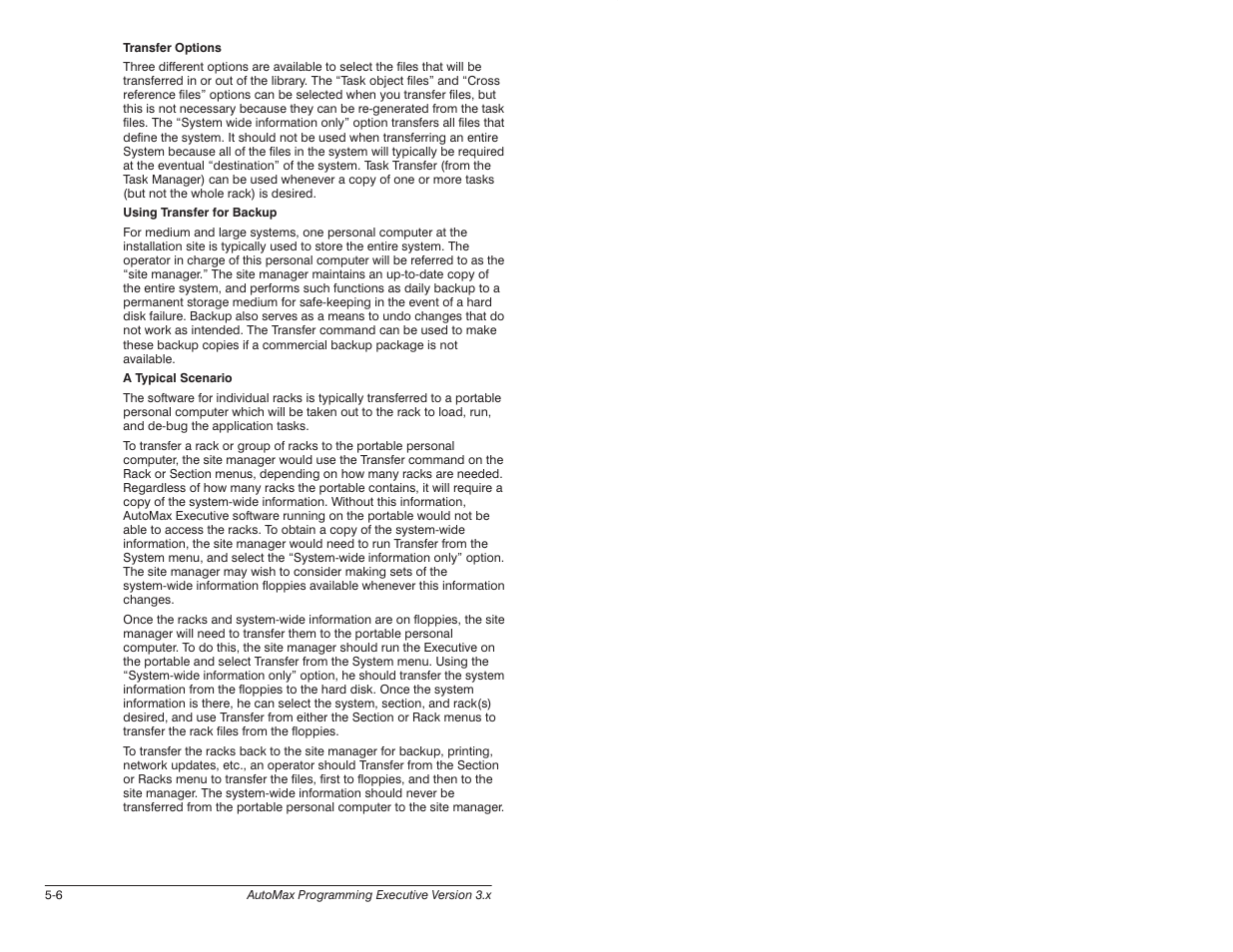 Rockwell Automation 57C620 AutoMax Programming Executive Version 3.8 User Manual | Page 62 / 298