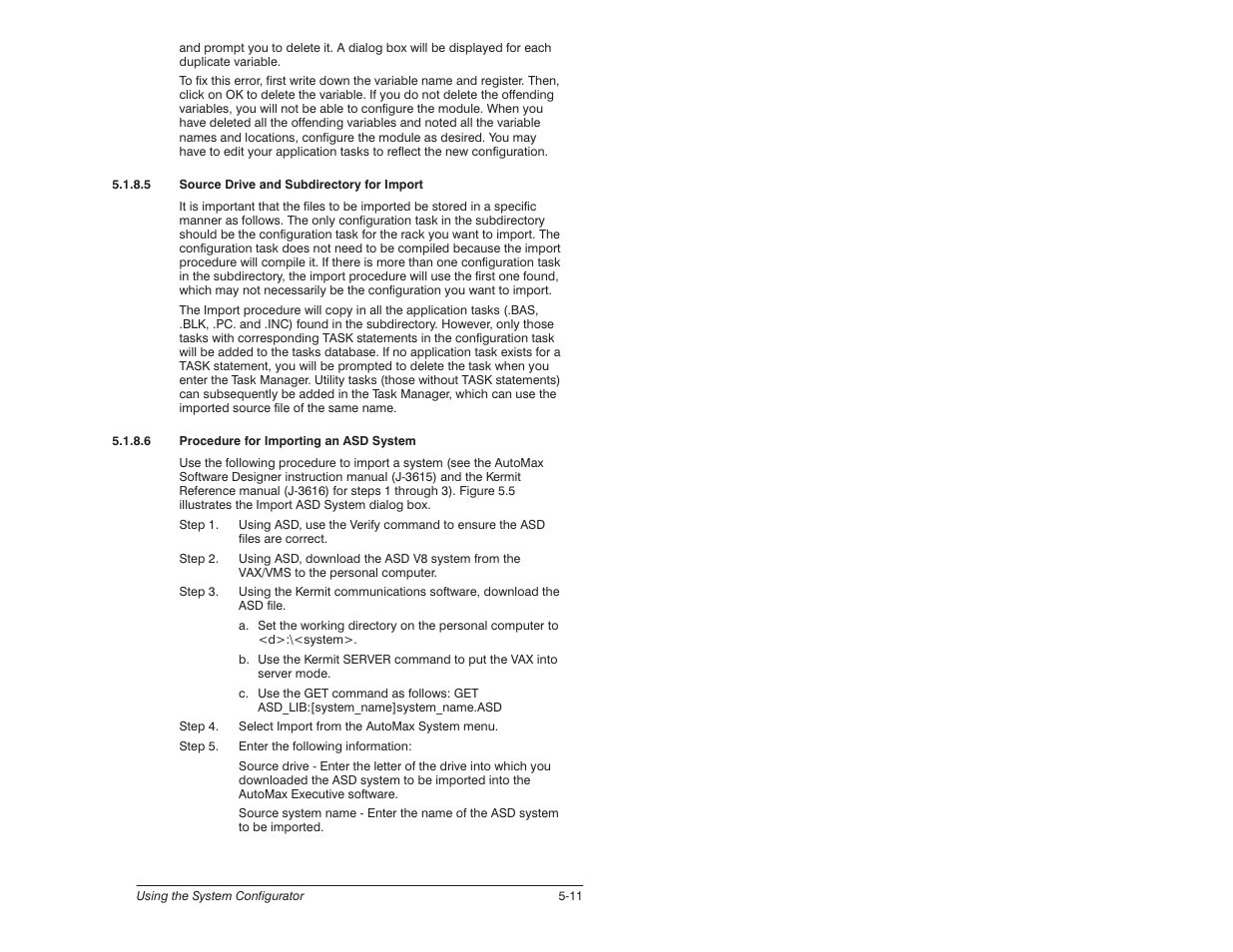 Rockwell Automation 57C620 AutoMax Programming Executive Version 3.8 User Manual | Page 67 / 298