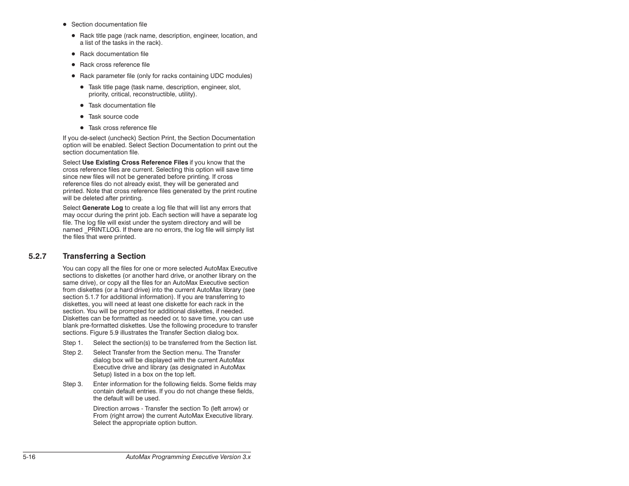 Rockwell Automation 57C620 AutoMax Programming Executive Version 3.8 User Manual | Page 72 / 298