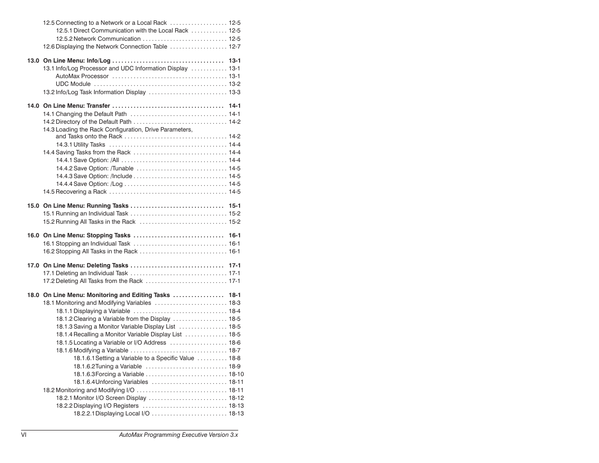 Rockwell Automation 57C620 AutoMax Programming Executive Version 3.8 User Manual | Page 8 / 298