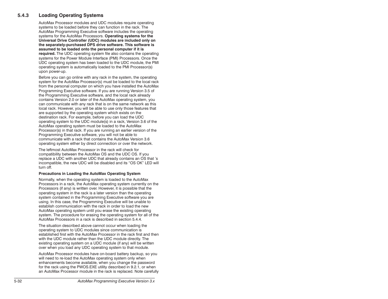 Rockwell Automation 57C620 AutoMax Programming Executive Version 3.8 User Manual | Page 88 / 298