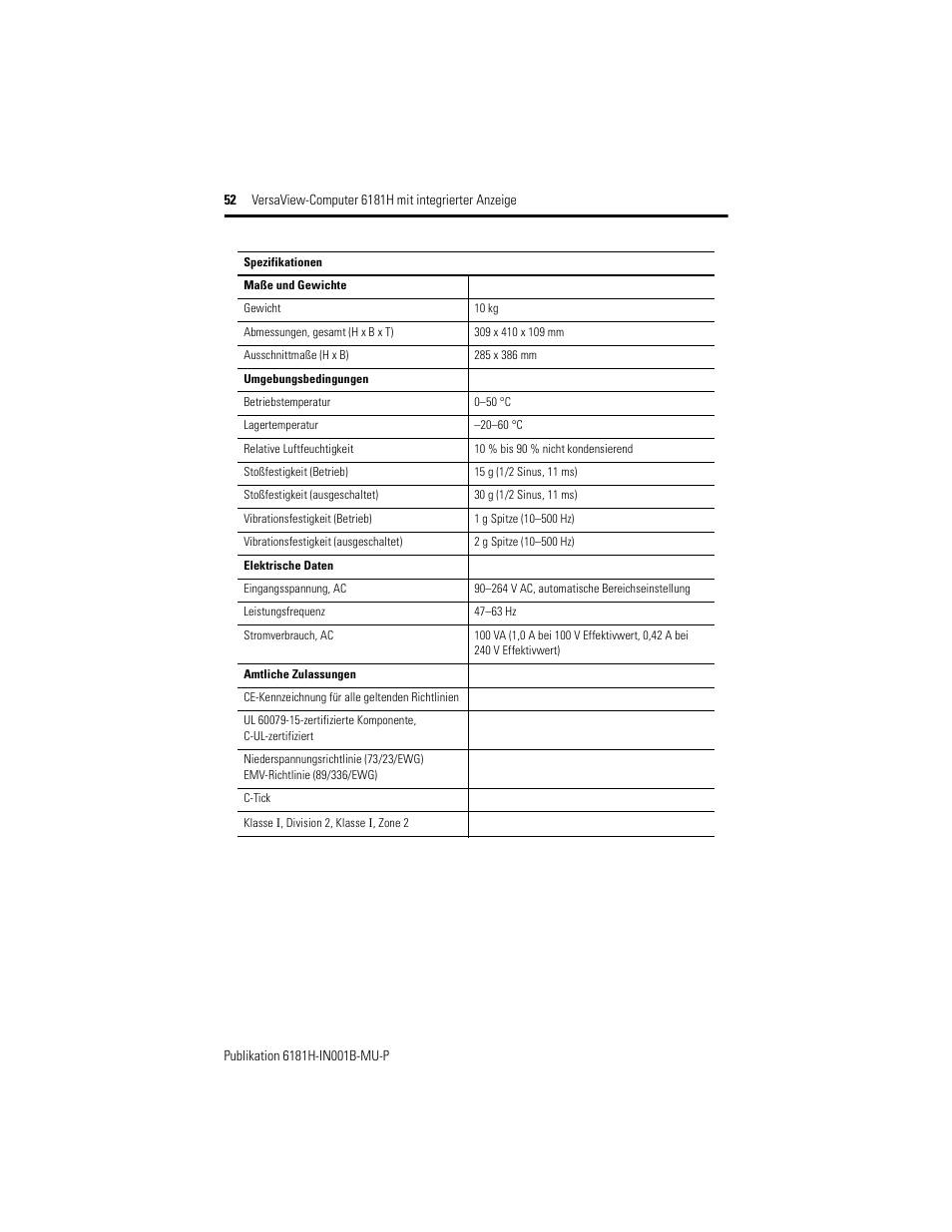 Rockwell Automation 6181X-15xxxxxxx VersaView 6181X-IN001B-MU-P User Manual | Page 52 / 104