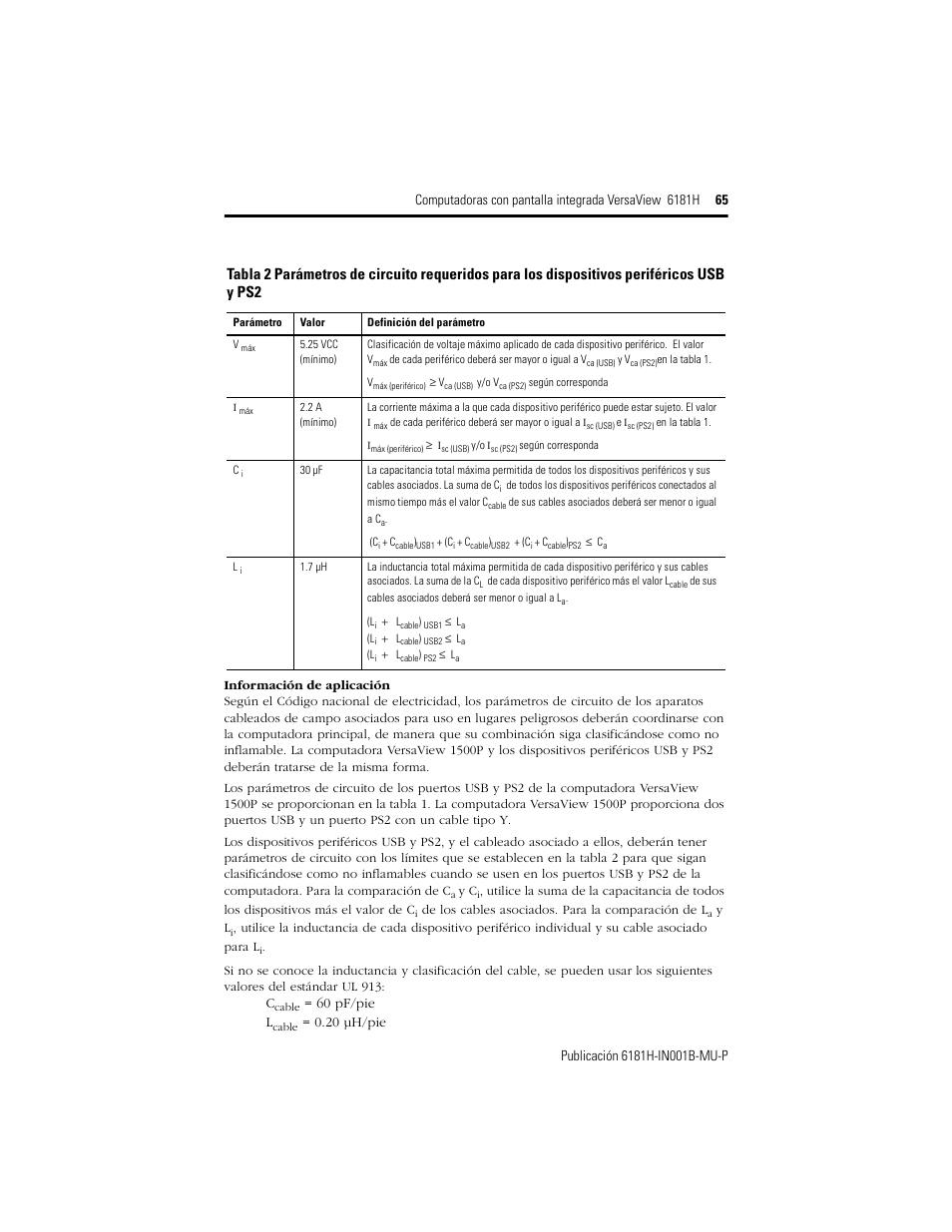 Rockwell Automation 6181X-15xxxxxxx VersaView 6181X-IN001B-MU-P User Manual | Page 65 / 104