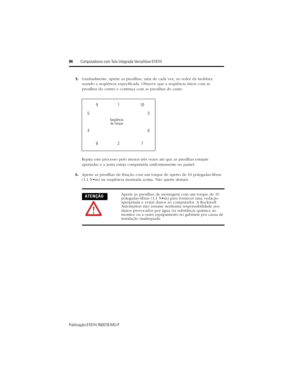 Rockwell Automation 6181X-15xxxxxxx VersaView 6181X-IN001B-MU-P User Manual | Page 94 / 104