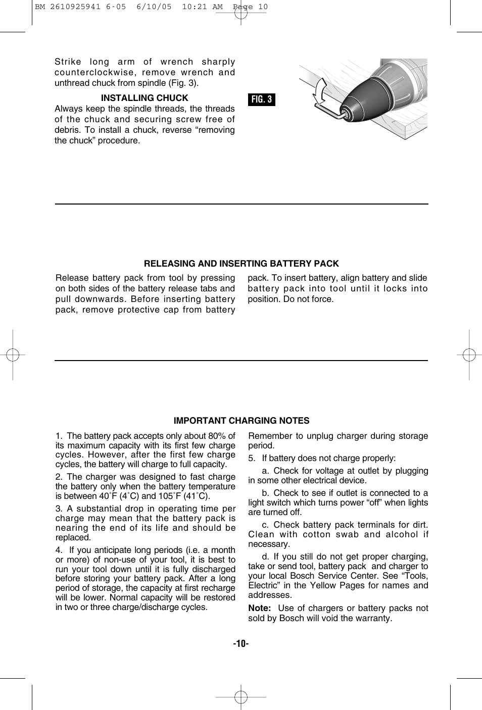 Bosch 32618 User Manual | Page 10 / 48