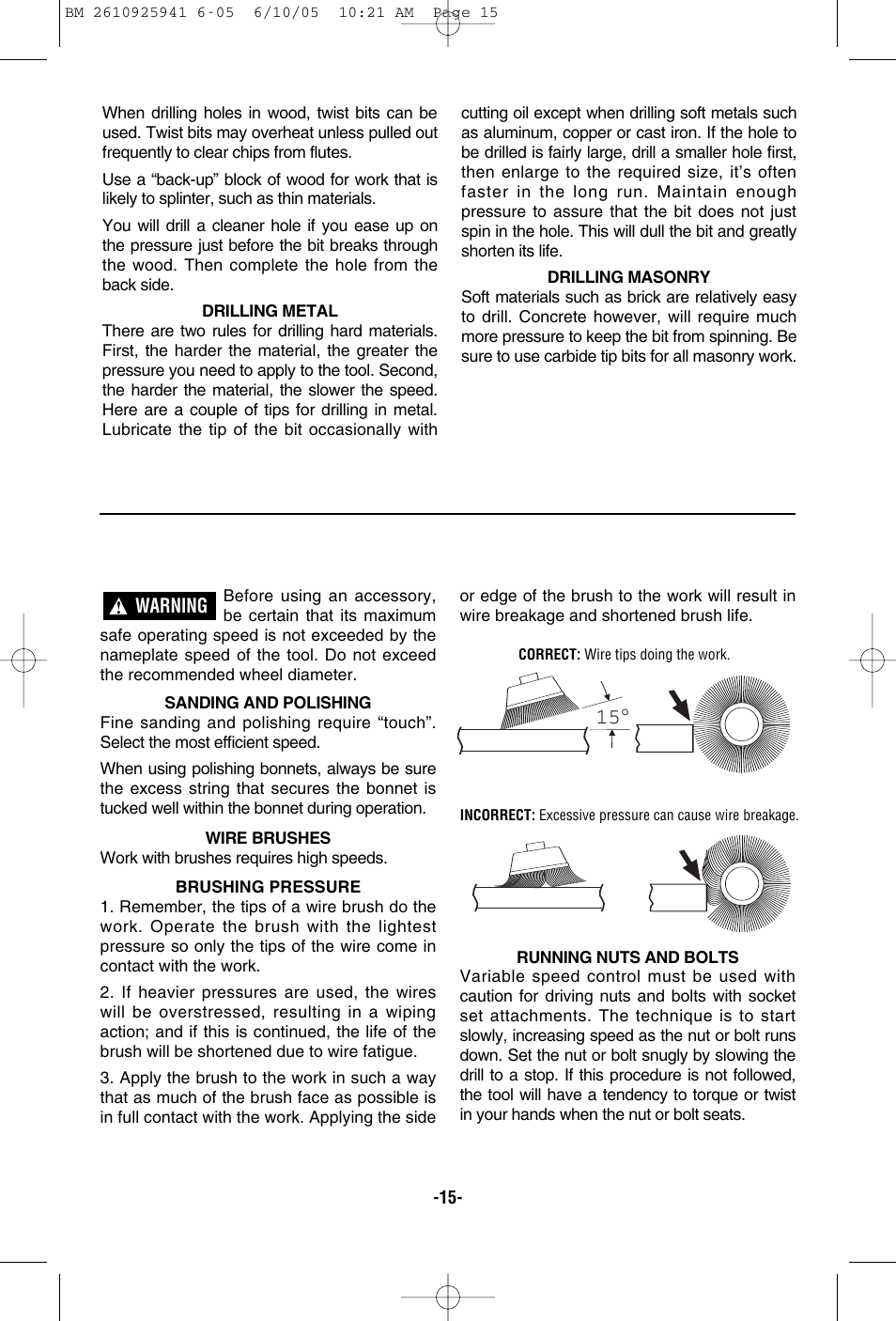 Bosch 32618 User Manual | Page 15 / 48