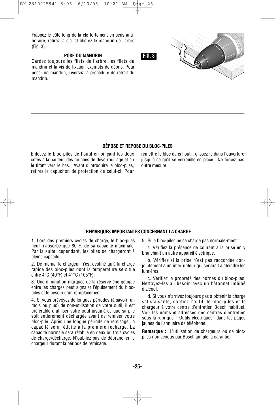 Bosch 32618 User Manual | Page 25 / 48