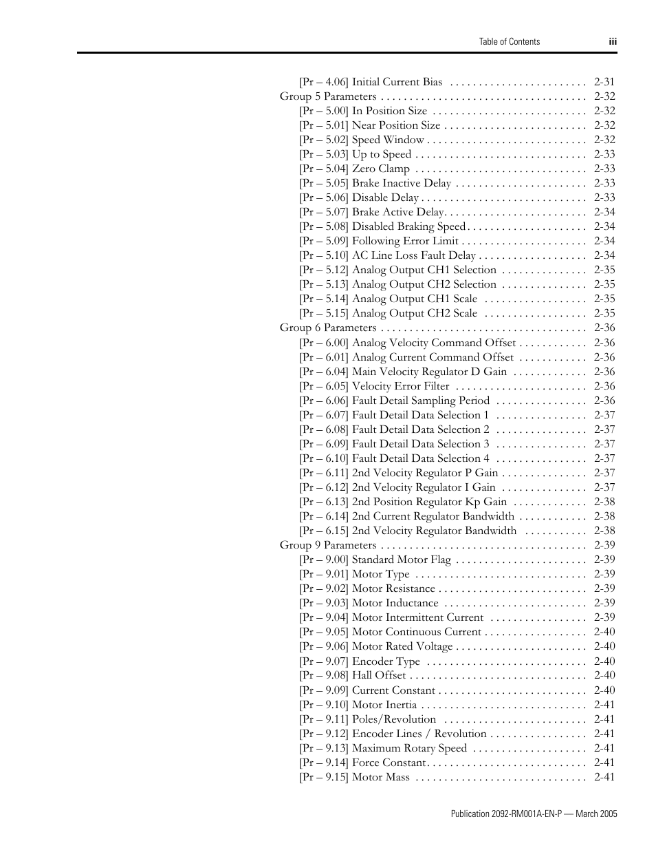 Rockwell Automation 2092-DAx Ultra1500 Host Commands for Serial Communication Reference Manual User Manual | Page 5 / 70