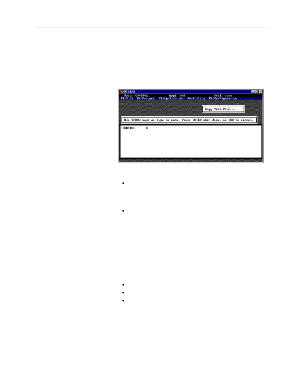 Using directories entering file and project names | Rockwell Automation 8520-OM Offline Development System User Manual User Manual | Page 35 / 100