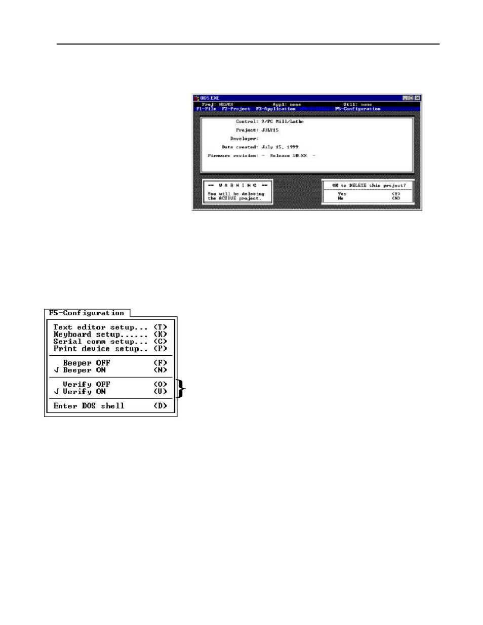 Turning the verify feature on/off | Rockwell Automation 8520-OM Offline Development System User Manual User Manual | Page 41 / 100