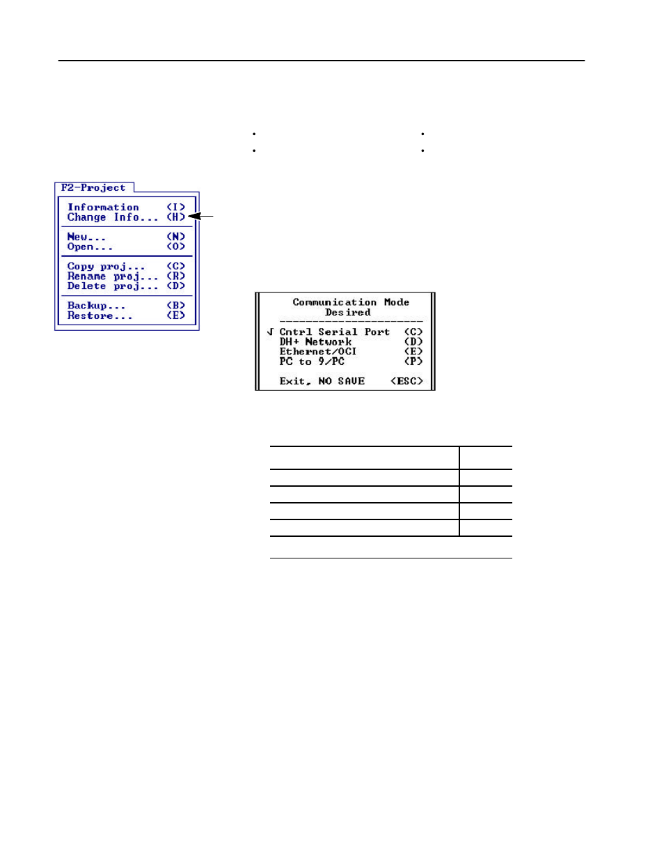 Changing project information | Rockwell Automation 8520-OM Offline Development System User Manual User Manual | Page 50 / 100