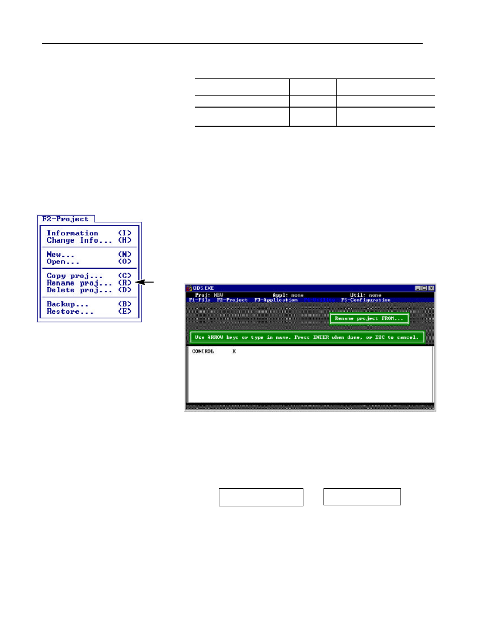 Renaming a project | Rockwell Automation 8520-OM Offline Development System User Manual User Manual | Page 56 / 100