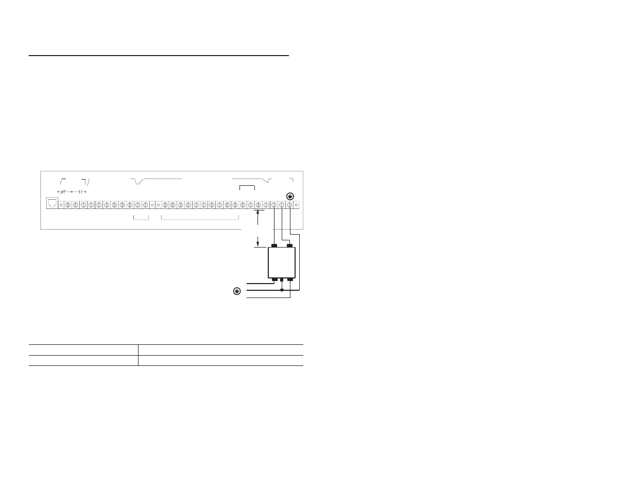 Wiring diagram, Fuse type | Rockwell Automation 2706 Dataliner 20 Message Display User Manual | Page 13 / 16