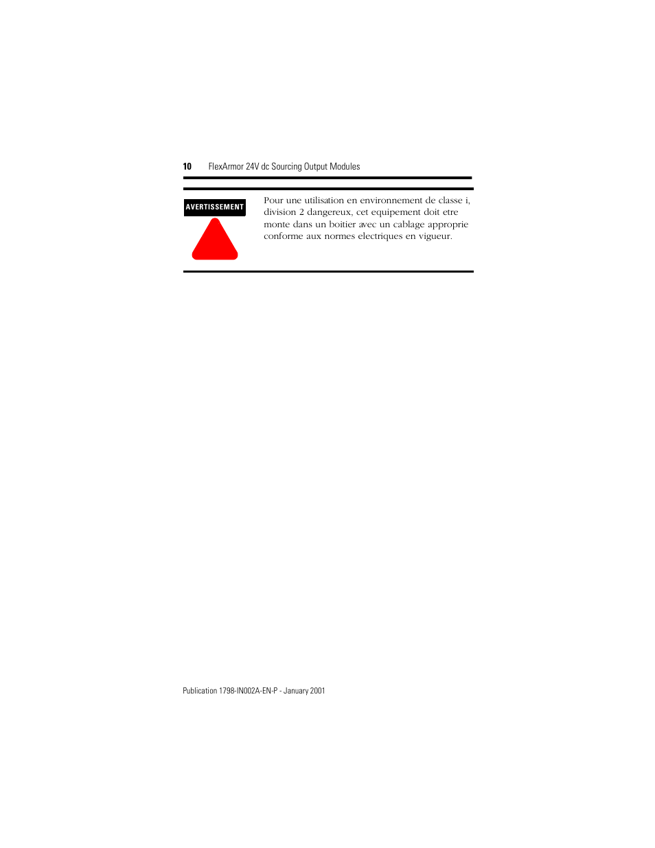 Rockwell Automation 1798-OB8E FlexArmor 24V dc Sourcing Output Modules User Manual | Page 10 / 12