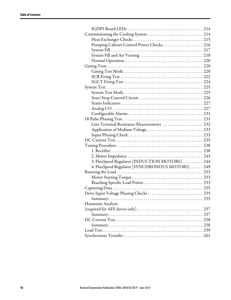 Rockwell Automation 7000L PowerFlex Medium Voltage AC Drive (C-Frame) - ForGe Control User Manual | Page 10 / 432