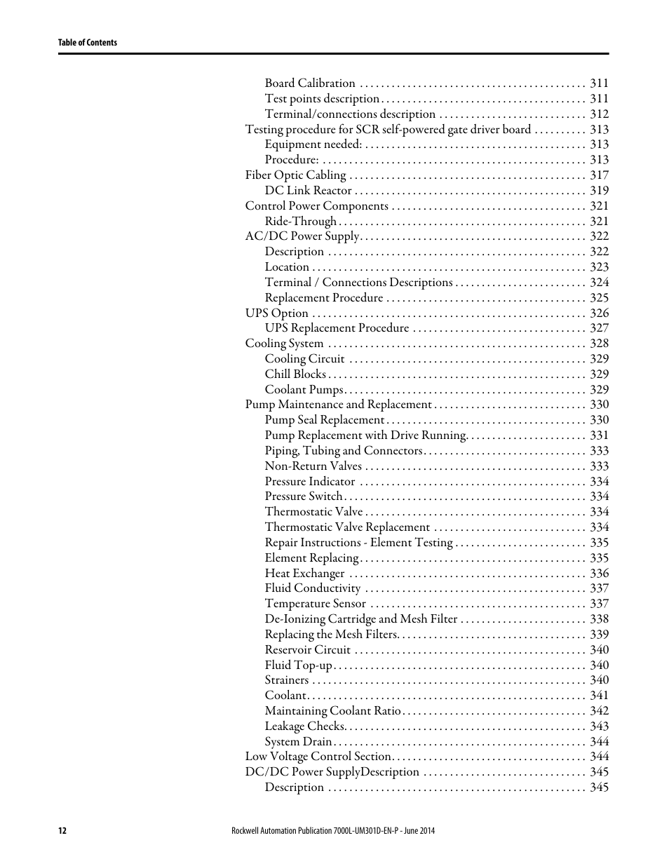 Rockwell Automation 7000L PowerFlex Medium Voltage AC Drive (C-Frame) - ForGe Control User Manual | Page 12 / 432