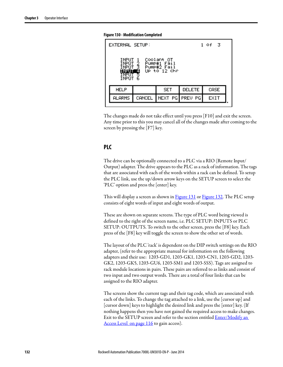Figure 130 | Rockwell Automation 7000L PowerFlex Medium Voltage AC Drive (C-Frame) - ForGe Control User Manual | Page 132 / 432