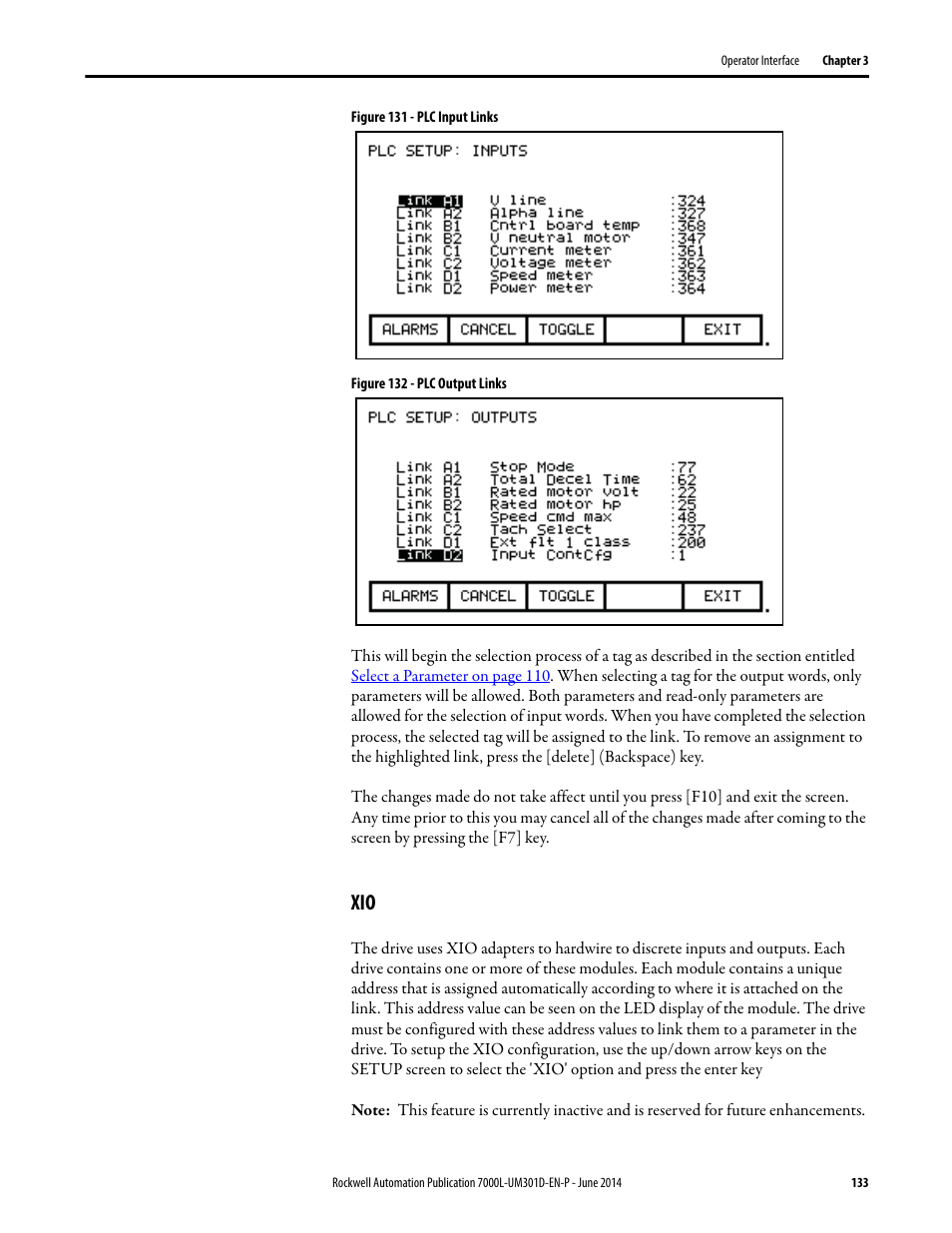 Figure 131, Figure 132 | Rockwell Automation 7000L PowerFlex Medium Voltage AC Drive (C-Frame) - ForGe Control User Manual | Page 133 / 432