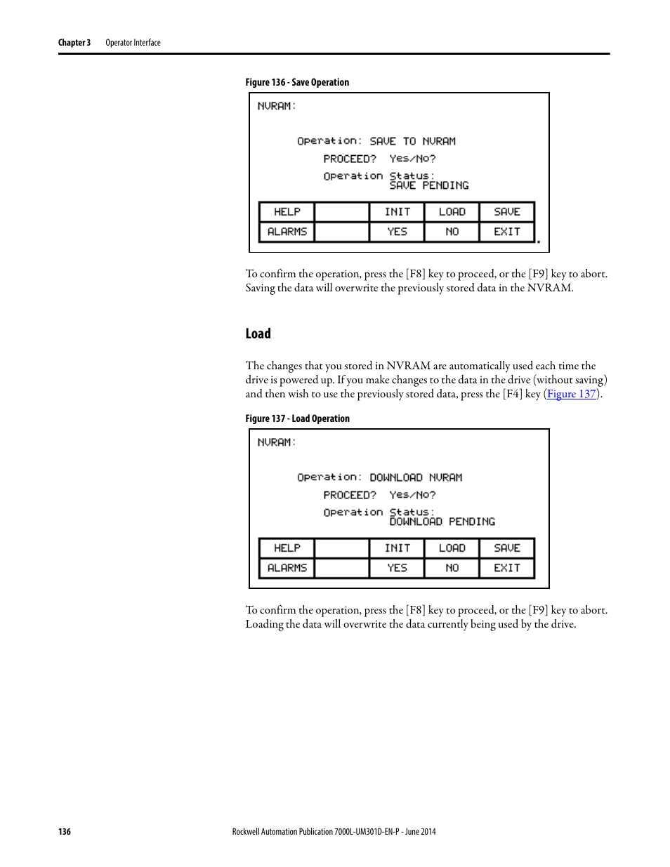 Load, Figure 136 | Rockwell Automation 7000L PowerFlex Medium Voltage AC Drive (C-Frame) - ForGe Control User Manual | Page 136 / 432