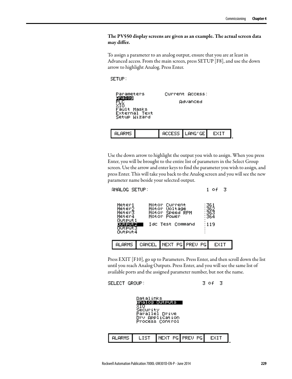 Rockwell Automation 7000L PowerFlex Medium Voltage AC Drive (C-Frame) - ForGe Control User Manual | Page 229 / 432