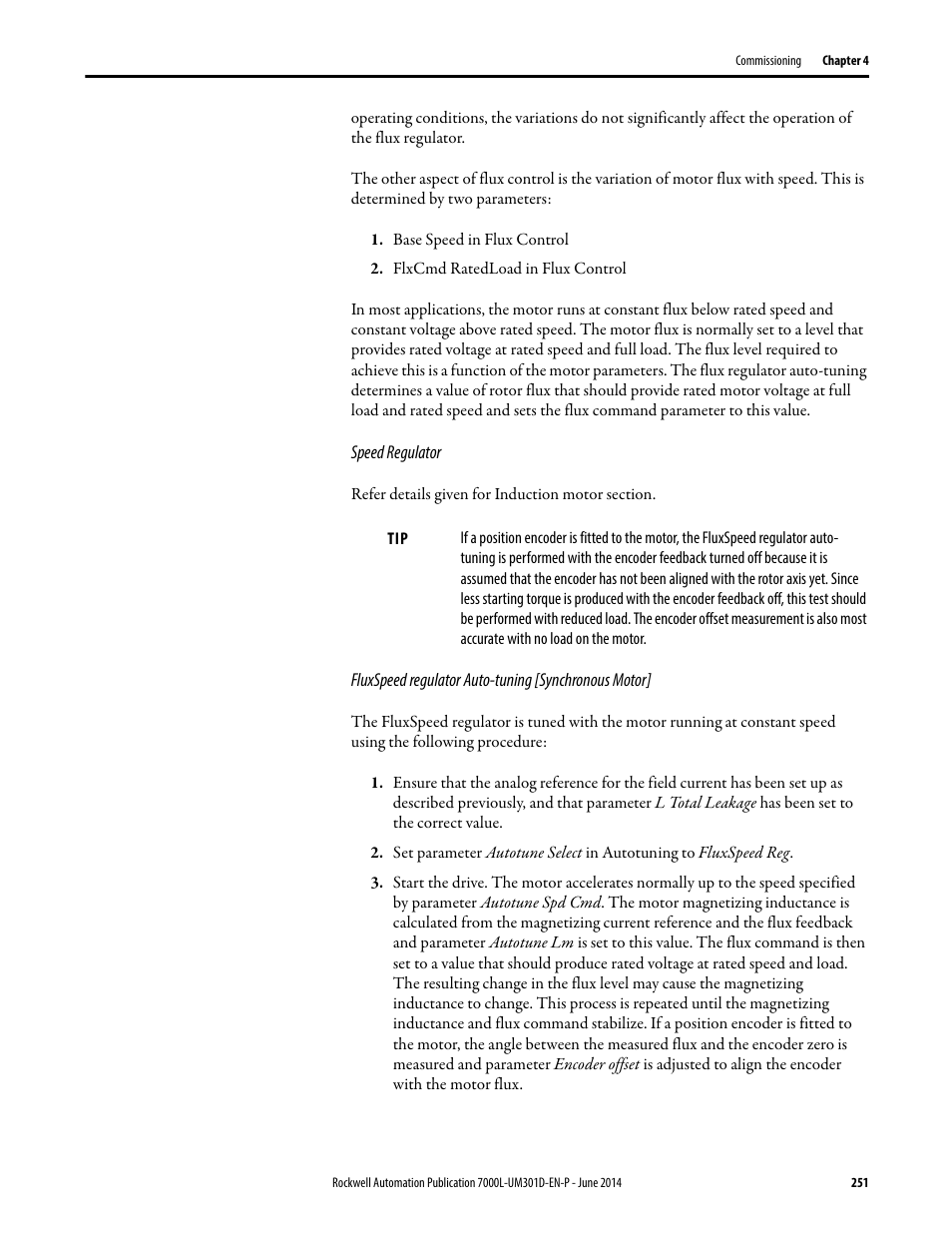 Rockwell Automation 7000L PowerFlex Medium Voltage AC Drive (C-Frame) - ForGe Control User Manual | Page 251 / 432