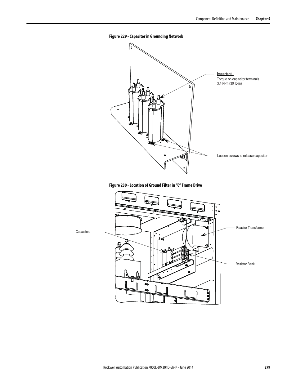 Rockwell Automation 7000L PowerFlex Medium Voltage AC Drive (C-Frame) - ForGe Control User Manual | Page 279 / 432