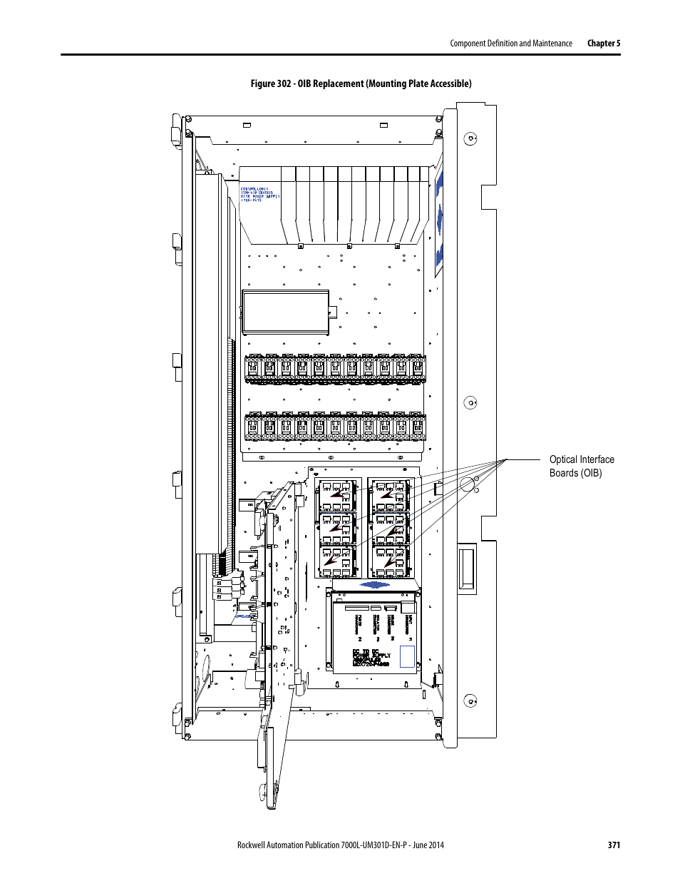 Rockwell Automation 7000L PowerFlex Medium Voltage AC Drive (C-Frame) - ForGe Control User Manual | Page 371 / 432