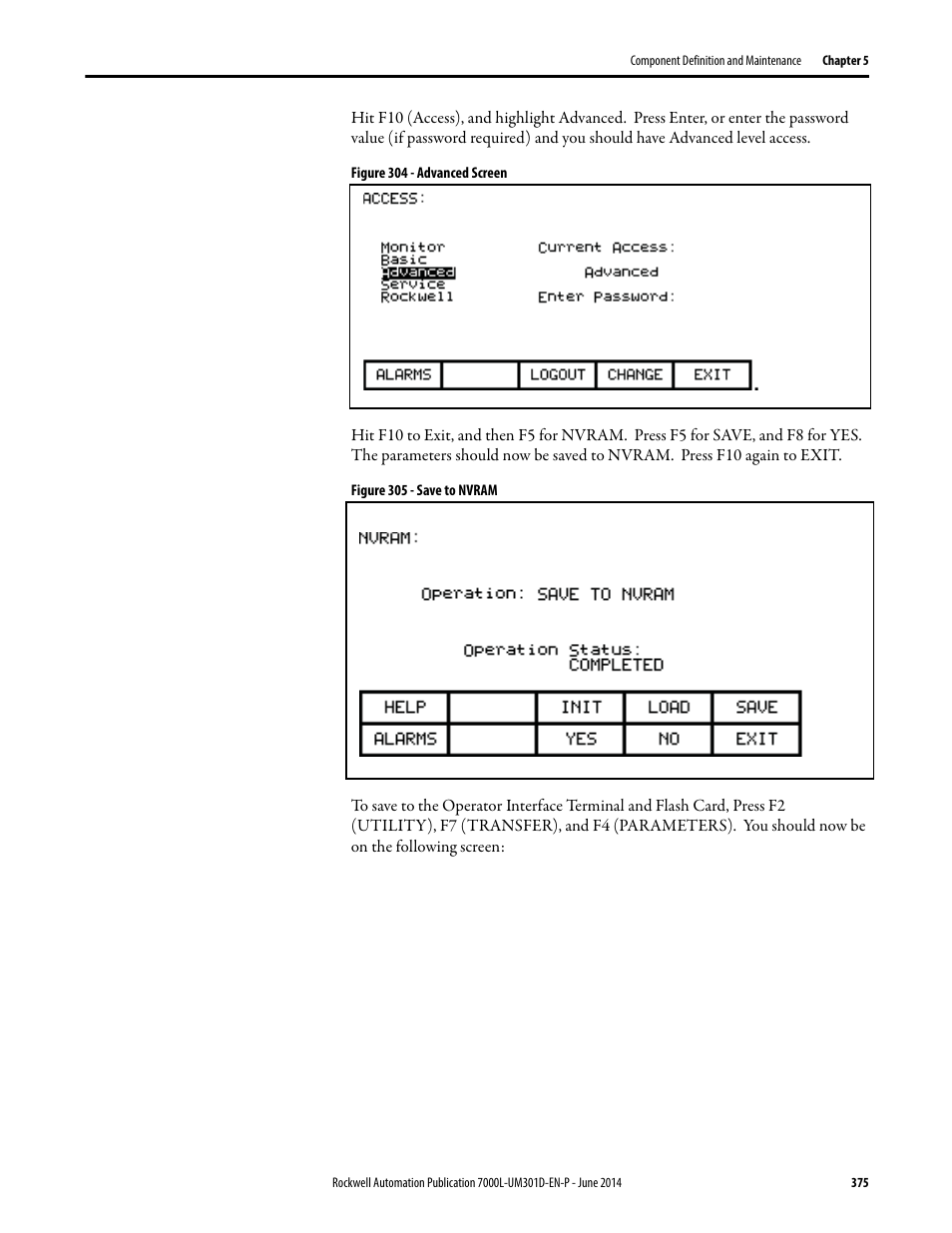 Rockwell Automation 7000L PowerFlex Medium Voltage AC Drive (C-Frame) - ForGe Control User Manual | Page 375 / 432