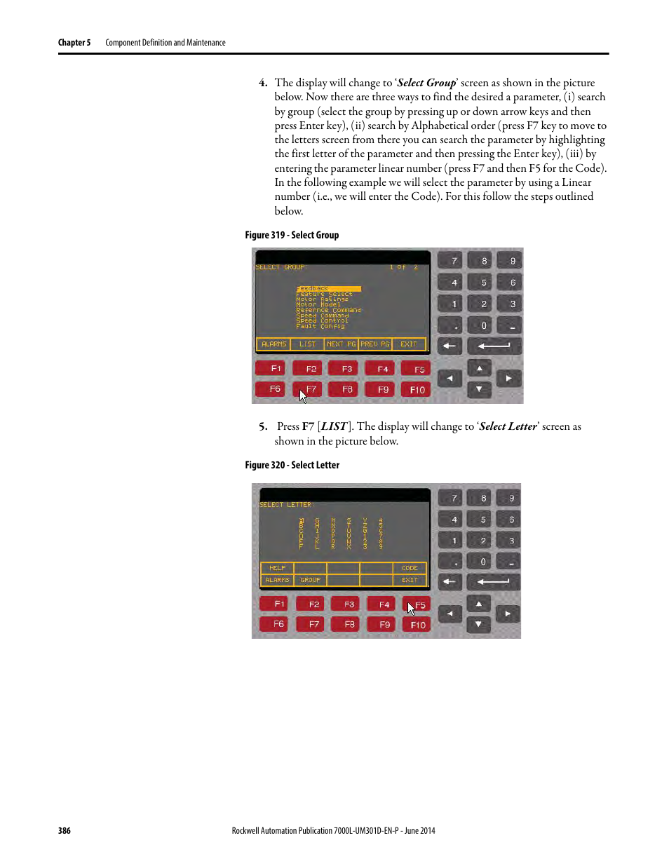 Rockwell Automation 7000L PowerFlex Medium Voltage AC Drive (C-Frame) - ForGe Control User Manual | Page 386 / 432