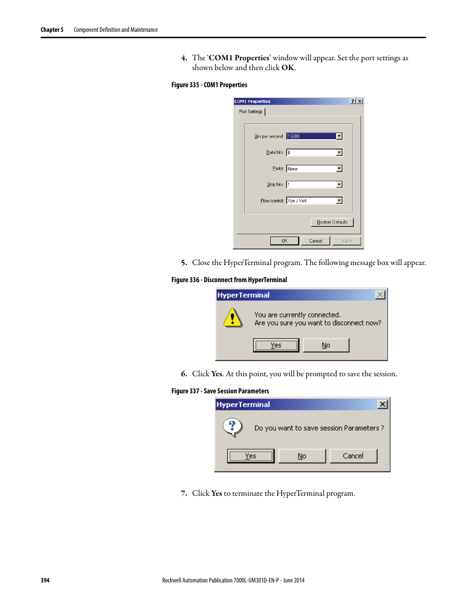 Rockwell Automation 7000L PowerFlex Medium Voltage AC Drive (C-Frame) - ForGe Control User Manual | Page 394 / 432