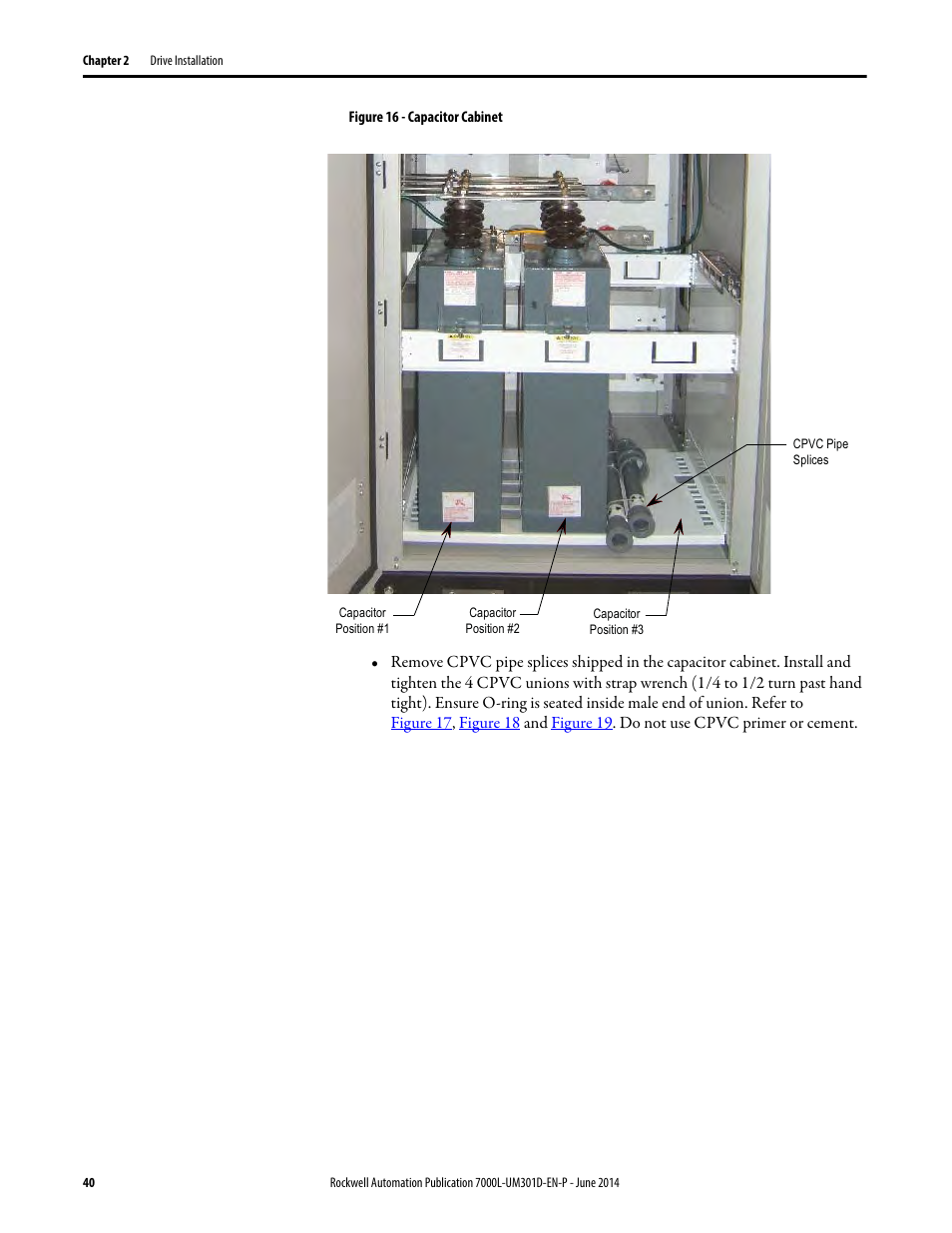 Rockwell Automation 7000L PowerFlex Medium Voltage AC Drive (C-Frame) - ForGe Control User Manual | Page 40 / 432