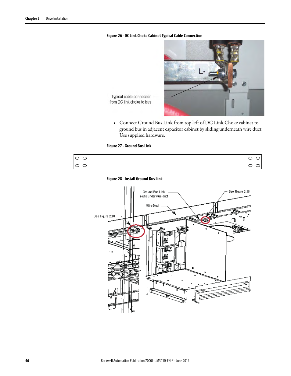Rockwell Automation 7000L PowerFlex Medium Voltage AC Drive (C-Frame) - ForGe Control User Manual | Page 46 / 432