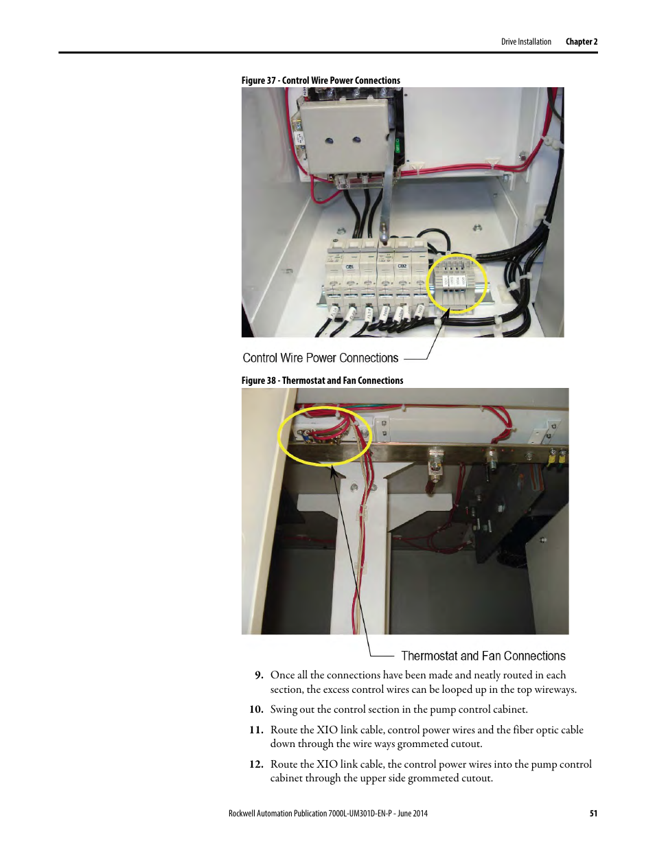 Figure 38 | Rockwell Automation 7000L PowerFlex Medium Voltage AC Drive (C-Frame) - ForGe Control User Manual | Page 51 / 432