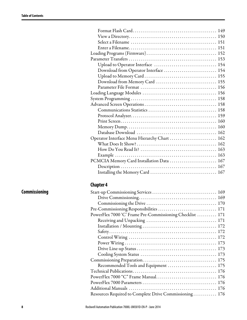 Rockwell Automation 7000L PowerFlex Medium Voltage AC Drive (C-Frame) - ForGe Control User Manual | Page 8 / 432