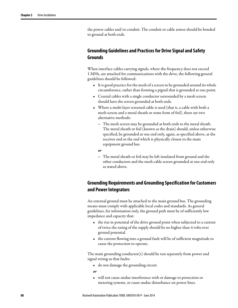 Rockwell Automation 7000L PowerFlex Medium Voltage AC Drive (C-Frame) - ForGe Control User Manual | Page 88 / 432