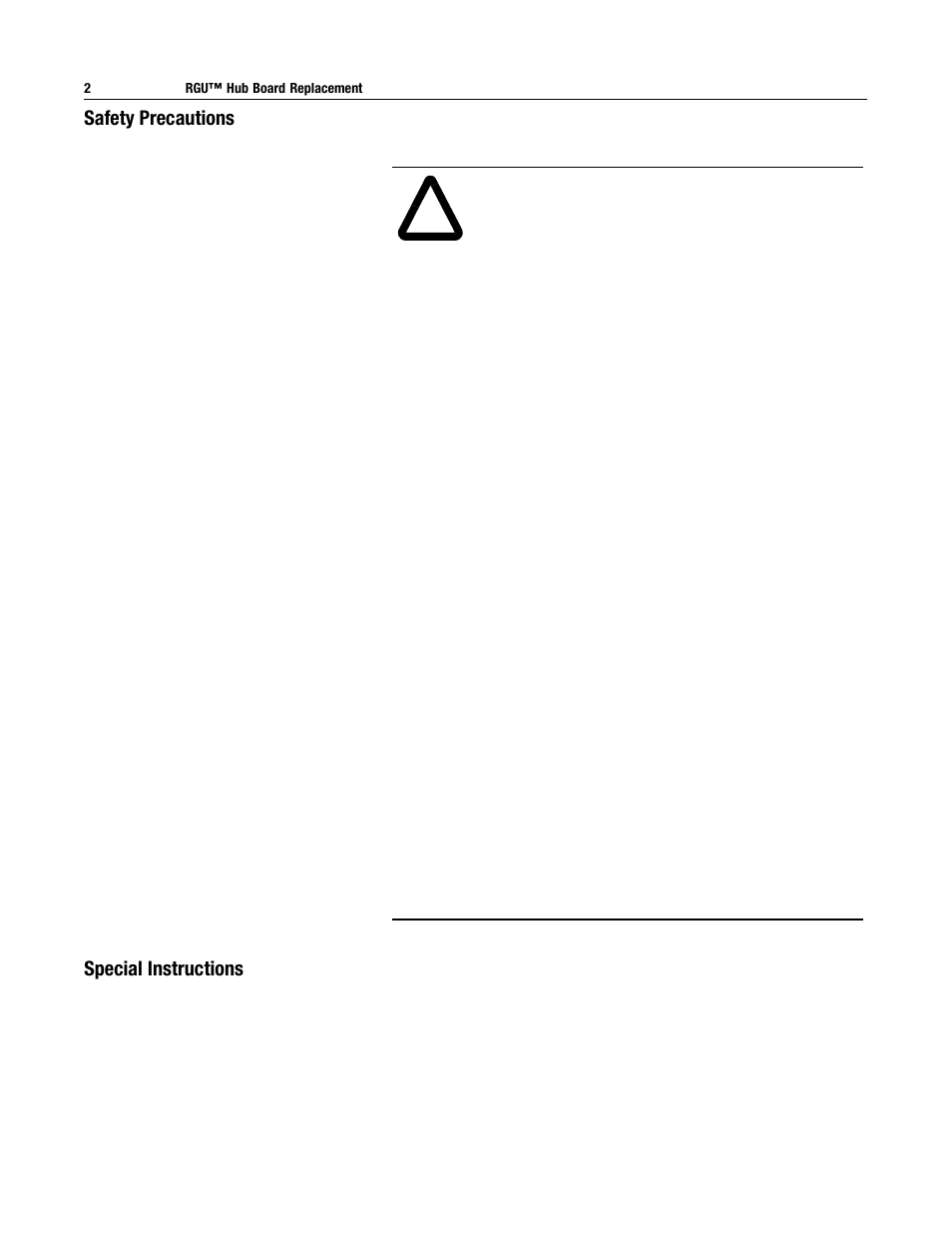 Rockwell Automation 2364F RGU Hub Board Replacement User Manual | Page 2 / 4