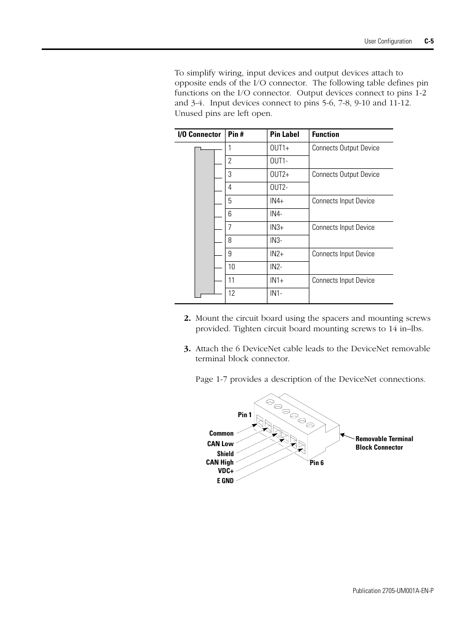 Rockwell Automation 2705 RediSTATION Operator Interface User Manual User Manual | Page 59 / 64