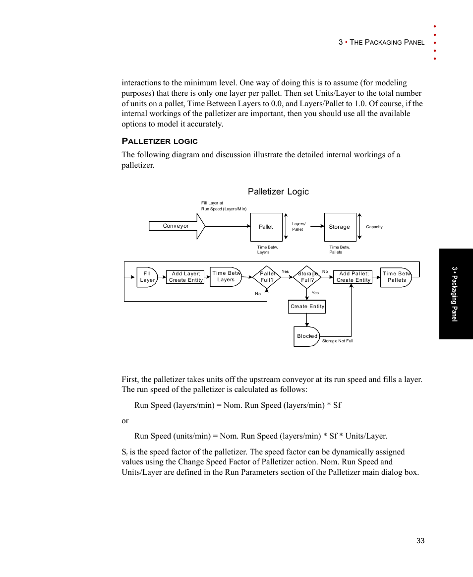 Palletizer logic | Rockwell Automation Arena Packaging Users Guide User Manual | Page 39 / 112