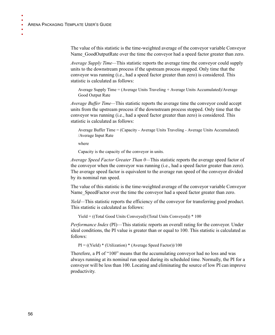 Rockwell Automation Arena Packaging Users Guide User Manual | Page 62 / 112