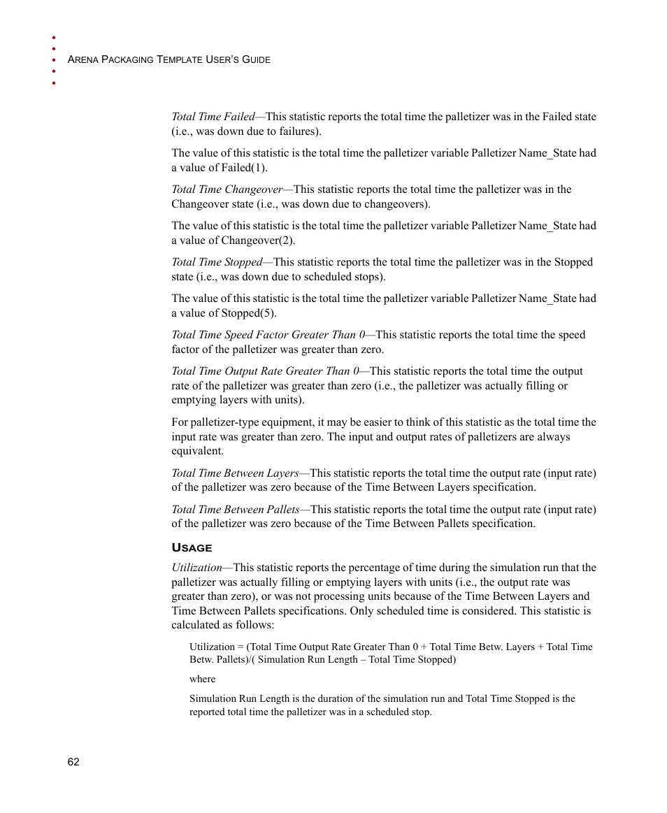 Rockwell Automation Arena Packaging Users Guide User Manual | Page 68 / 112